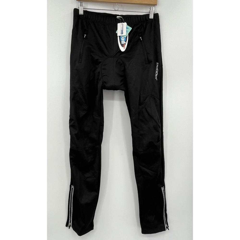 NWT Jaggad Women's Cycling Padded Tights Size XL Zip Ankle